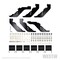 Westin Automotive 19-C RANGER SUPERCREW BLACK PRO TRAXX 4 OVAL NERF STEP BARS 21-24155 - alternate 6
